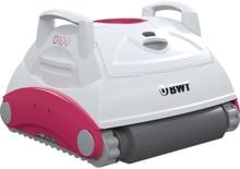 BWT 38215 D100 Pool-Roboter Poolsauger Bodensauger Poolreinigung Pools bis 8m weiß pink