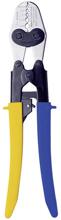Klauke K2 Presszange Zange Rohrkabelschuhe Rohrverbinder 0,75-16mm² Sperrvorrichtung Querschnittszuordnung blau gelb