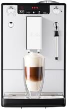 Melitta E 953-102 Kaffeevollautomat Espressomaschine 1,2 Liter eingebautes Mahlwerk 1400 Watt silber