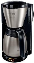 Philips Café Gaia HD7548/20 Filterkaffeemaschine Kaffeemaschine 1,2 Liter 15 Tassen Isolierkanne schwarz edelstahl