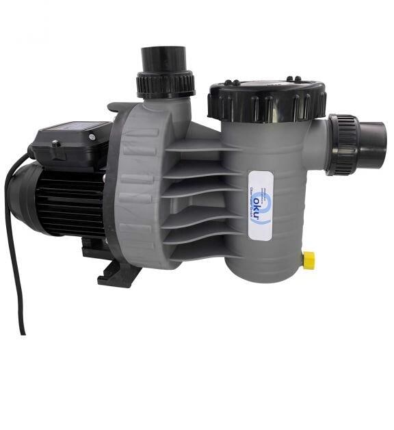 OKU Aqua Plus 11 Filterpumpe 11m³/h bei 9m 0,69kW 230V selbstansaugend grau