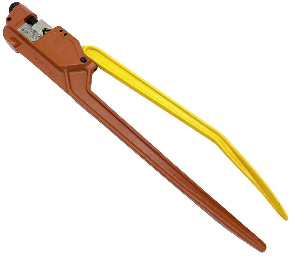 MTA Automotive 9602490 Crimpzange Presszange Ringkabelschuhe 10-95mm² orange gelb