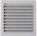 Elmeko LV 100 230V AC Filterlüfter Schaltschranklüfter Ventilator 12 Watt 105x105x59,5mm lichtgrau