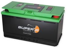 Super-B Epsilon 12V150AH Lithium-Batterie 150Ah Camping Wohnmobil Boot