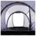 Regatta Kolima Tunnelzelt Campingzelt Familienzelt 4-Personen 460x280cm grau