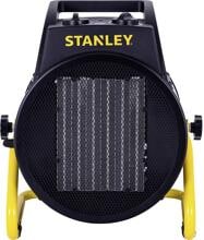 Stanley SXJH005000E PTC-Heizlüfter Bauheizer Heizgerät 5000W 30m² schwarz gelb
