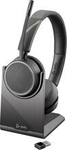 Plantronics Voyager 4220 Kopfbügel Headset On-Ear Bluetooth USB-C schwarz