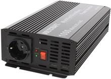 Voltcraft PSW 1000-24-G Wechselrichter Schraubklemmen Schutzkontakt-Steckdose 1000W 21-30V/DC anthrazit