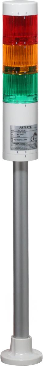 Patlite LR5-301PJNW-RYG LED Signalsäule Signalampel 3-farbig rot gelb grün