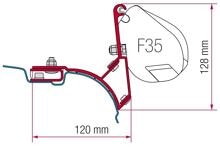 Fiamma F35 Adapter-Set für Markise F35 VW T5 Transporter Multivan OHNE C-Schiene