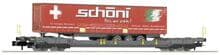 Fleischmann 6660038 N Modellbahn-Taschenwagen T5 Der Hupac Modellwagen Epoche VI LüP/LüK 125mm