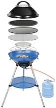 Campingaz Party Grill 600 Multifunktions-Gasgrill Camping-Grill 52cm breit 4000 Watt Thermostat blau schwarz