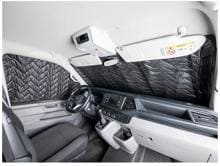 Carbest Magnet-Thermomatten Fahrerhaus-Set Isoflex 3-teilig für Renault Trafic/Opel Vivaro Bj. ab 2015 schwarz