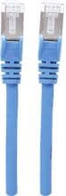 27 Stück Intellinet 740661 Patchkabel RJ45 CAT 6a S/FTP geschirmt halogenfrei blau