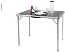 Camp4 Tore Campingtisch Gartentisch 90x60x70cm Outdoor schwarz silber