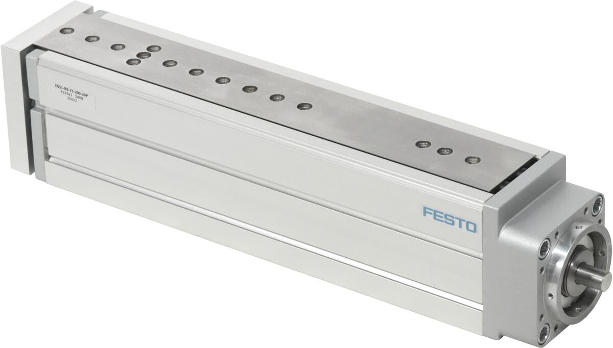 Festo EGSL-BS-75-200-20P Mini-Schlitten Kugelkäfigführung Schrittmotor IP40