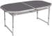 Bo-Camp Campingtisch Klapptisch Falttisch Garten-Tisch 150x80cm Outdoor oval grau