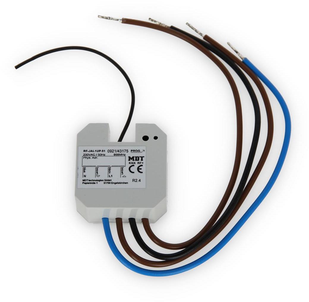 MDT RF-JAL1UP.01 KNX RF+ Funk Jalousieaktor 1-fach Unterputzgerät 230VAC 10A