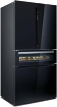 Siemens KF96RSBEA Side-by-Side Stand-Kühl-Gefrierkombination 90,6cm breit 572 Liter Multi-Airflow-System Home Connect schwarz