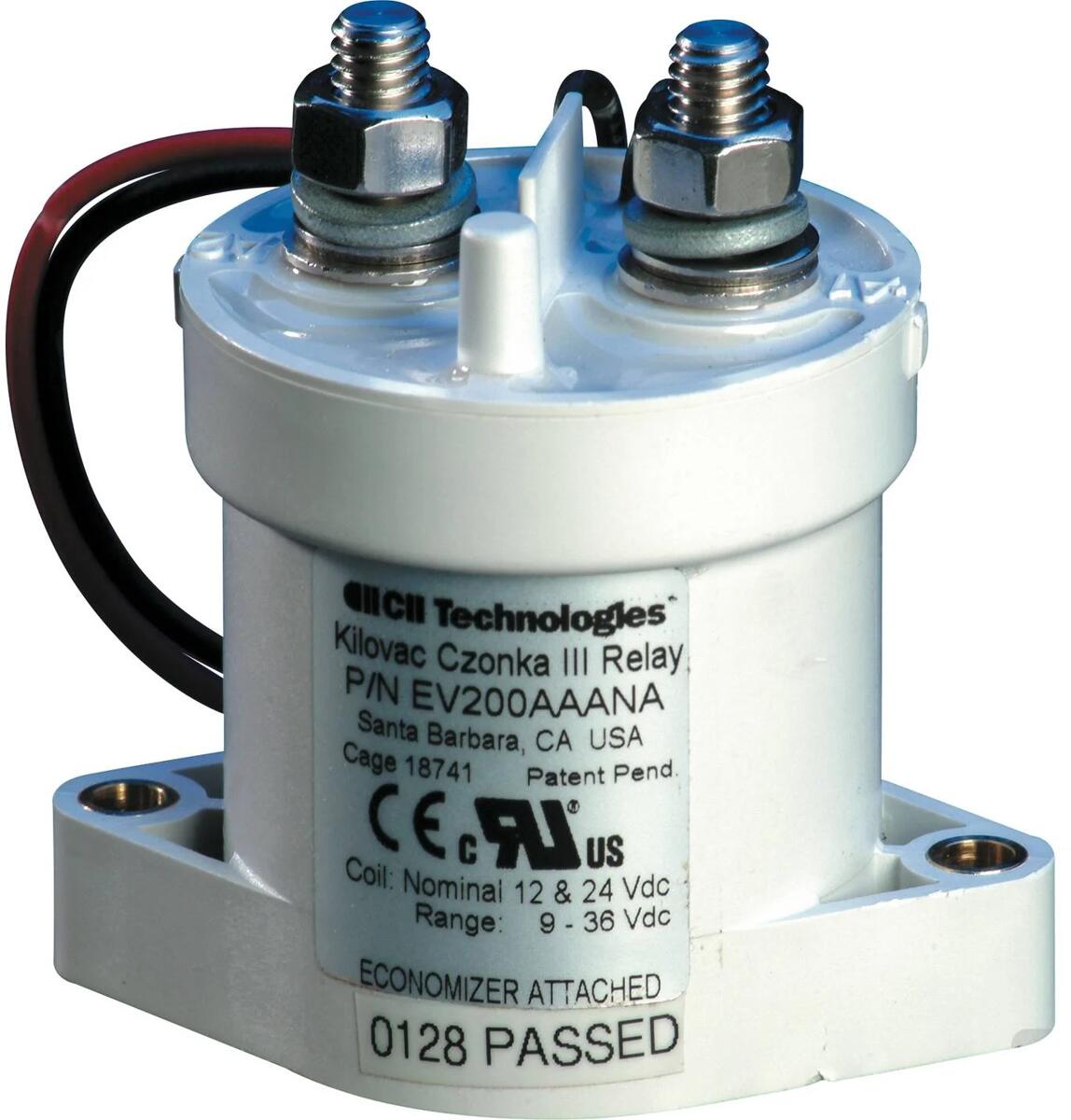 TE Connectivity EV200HAANA Industrierelais Hochvoltschütz 36V/DC 1 Schließer Bolzenanschluss