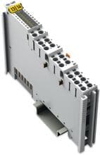WAGO 750-1405 16-Kanal-Digitaleingangsklemme SPS-Eingangskarte 24V/DC 25mA TS35 lichtgrau