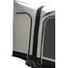 Westfield Vorzelt-Schleuse für Busvorzelt Orion Anbauhöhe 180-210cm Camping Wohnmobil grau schwarz