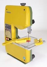 Proxxon Micromot MBS 240/E Tischbandsäge Vertikal-Bandsäge 85W 1065mm 330m/min gelb