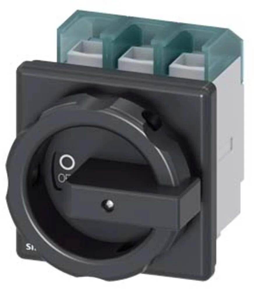 Siemens 3LD27040TK51 Sentron Lasttrennschalter Hauptschalter 3LD 3-polig 100A Drehgriff schwarz