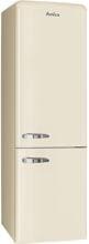Amica KGCR 387 109 B Stand-Kühl-Gefrierkombination 60cm breit 330 Liter Retro Design beige