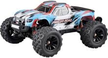 Amewi Hyper GO Pro Brushless 1:16 RC Modellauto Elektro Monstertruck Allradantrieb 4WD RtR 2,4GHz blau weiß
