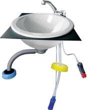 Westfield Comet Wasser Set Waschbecken Wasserhahn für ModuCamp-Campingschränke Wohnwagen