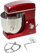Clatronic KM 3765 Küchenmaschine Knetmaschine Rührmaschine Teigkneter Mixer 1500 Watt Pulsfunktion rot