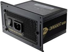 FSP Group Dagger Pro 550 PC-Netzteil Stromversorgung 550 Watt SFX 80 Plus Gold schwarz