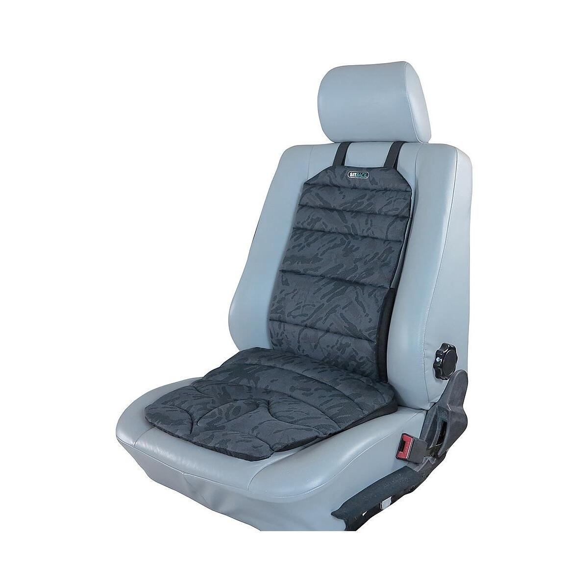Sitback Basic Light Sitzauflage Autositz-Schutz Camping Wohnmobil  Reisemobil schwarz grau
