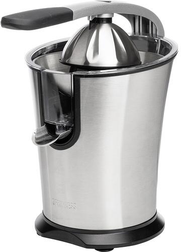 Princess 01.201860.01.001 Zitruspresse Saftpresse 300W Standfuß Edelstahl silber schwarz