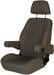 Sportscraft S8.1 Pilotensitz Lordosenstütze Camping Wohnmobil Stoff Phoenix braun beige