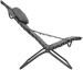 Crespo AP/262-TC Lounger Campingstuhl Klappstuhl Outdoor grau
