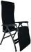 Crespo AP/252 Air Deluxe Relaxsessel Campingstuhl Gartenstuhl Outdoor schwarz