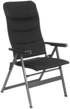 Wecamp Merlin Campingstuhl Klappstuhl Gartenstuhl Terrasse Outdoor 122x48x49cm schwarz