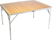 Outwell Calgary L Campingtisch Klapptisch Esstisch Reisetisch 90x120x70cm Bambus Garten Terrasse faltbar braun