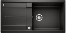 Blanco Metra XL 6 S Granitspüle Küchenspüle mit Ablauffernbedienung reversibel schwarz
