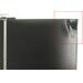 Bomann KG 7352 Stand-Kühl-Gefrierkombination 49,5cm breit 175 Liter LED-Beleuchtung schwarz glänzend