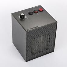 Ecomat 2000 Classic Plus Heizlüfter Keramikheizer Thermostat Camping Caravan Boot 230V 1800W anthrazit
