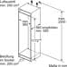 Neff KI5871SE0 N 30 Einbau-Kühl-Gefrierkombination 54,1cm breit 270 Liter Eco Air Flow LED Beleuchtung Fresh Safe Schlepptürtechnik