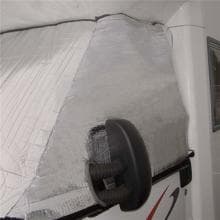 Optima Fahrerhaus-Außenisolierung Abdeckung Kälteschutz für Ford Transit ab Bj. 2014 Camping