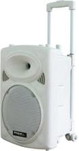 Ibiza Sound PORT12VHF-BT-WH Mobiler PA Lautsprecher PA Anlage 12" USB-A Bluetooth weiß