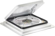 Dometic Fantastic Vent 7350 Wohnwagen-Dachhaube mit Belüftung 40x40cm Camping weiß