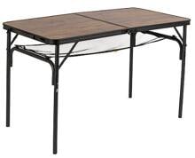 Bo-Camp Greene Campingtisch Klapptisch Gartentisch Esstisch 60x120cm Holzoptik schwarz