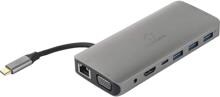 Renkforce RF-4533846 USB-C Notebook Dockingstation passend für Marke universal Apple MacBook