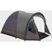 Portal Outdoor Delta 4 Kuppelzelt Familienzelt 4-Personen Camping Outdoor 240x360cm grau